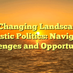 The Changing Landscape of Domestic Politics: Navigating Challenges and Opportunities